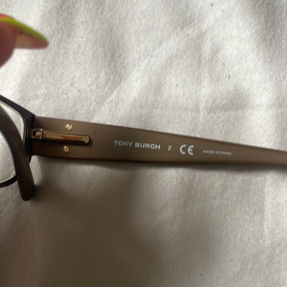 Tory Burch Eyeglasses Frame TY 1001 294 52–16-135 Gold Brown Full Rim - Picture 7 of 8